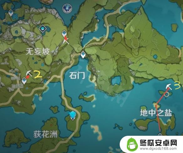 原神怎么快速获得烟绯 夜泊石采集路线分享原神