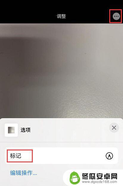 苹果手机照片怎样添加文字 如何在 iPhone 上使用标记功能为照片添加文字