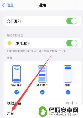 苹果手机消息提醒声音怎么设置 苹果手机如何设置信息提示音