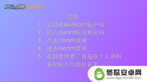 怎么修改steam显示的用户名 如何在Steam上更改用户名显示