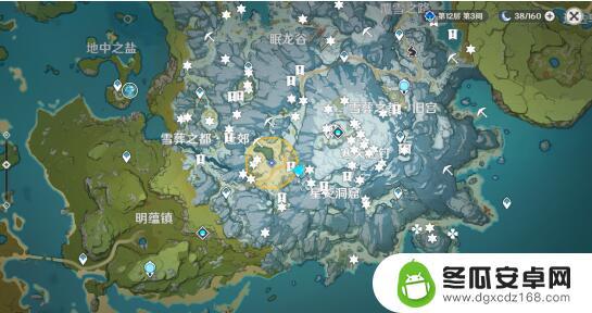 原神如何找回召回信标 原神雪山勘测信标位置图解