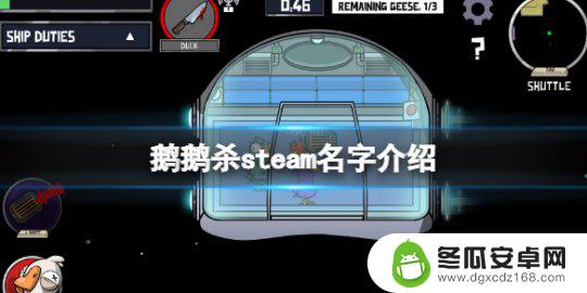 鸭鹅杀steam名字 《鹅鸭杀》steam中文名字是什么