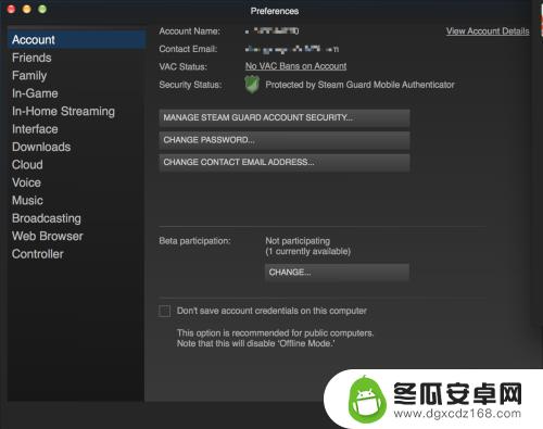 macbook的steam怎么设置中文 Mac Steam如何设置中文界面