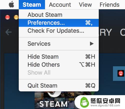 macbook的steam怎么设置中文 Mac Steam如何设置中文界面