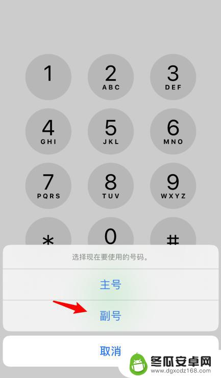 苹果手机打电话用副号怎么切换 iPhone11切换主号和副号通话的方法