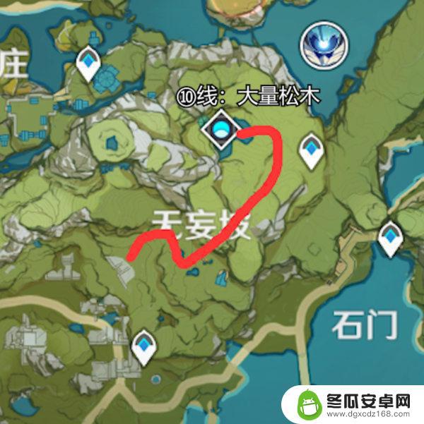 原神松树最多的地方 原神松树分布地点