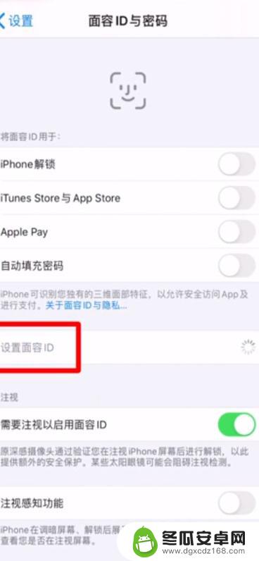 苹果手机面容保护怎么设置 苹果X手机面容识别设置步骤