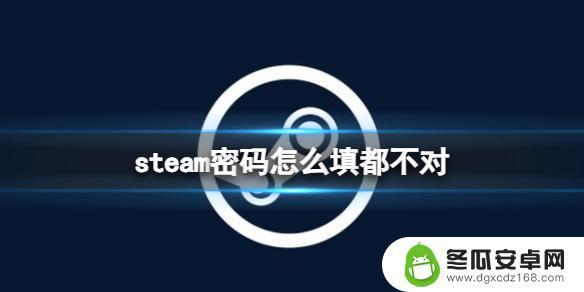 steam刚改的密码就不对 Steam密码错误提示如何解决