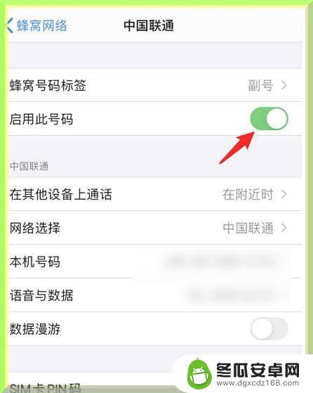 苹果手机怎么关掉一张卡 iPhone手机双卡功能如何关闭一张卡