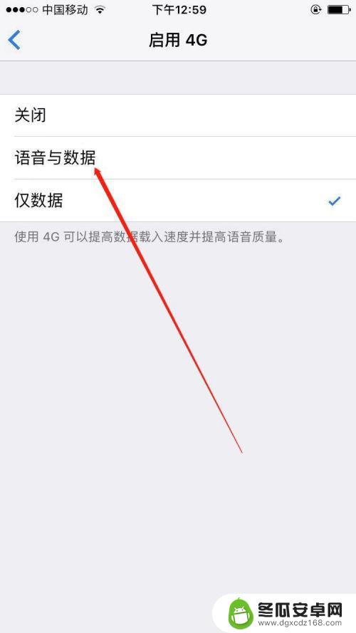 苹果手机通话怎么设置数据 iPhone怎么实现边打电话边上网