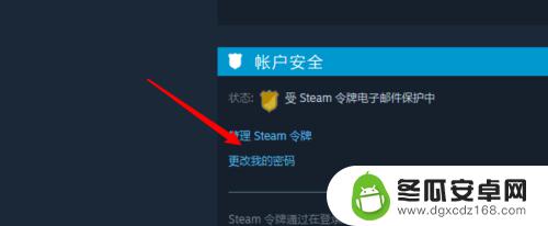 网页steam更改密码 steam密码怎么改