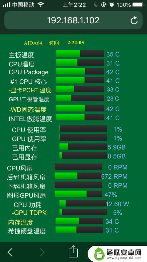 手机实时监控电脑性能 AIDA64手机监控电脑状态