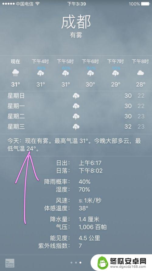 苹果手机怎样看天气 苹果手机天气软件的使用方法有哪些