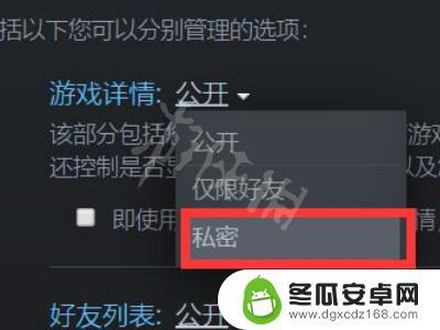 steam如何不让好友看玩什么游戏 Steam如何隐藏游戏不让好友看到