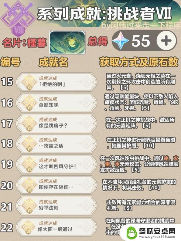 原神3.6有多少成就 原神3.6成就奖励是什么