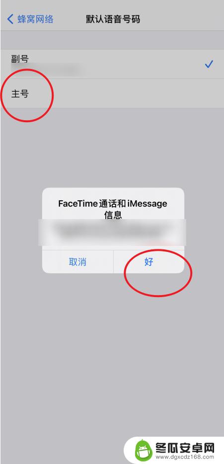 苹果手机打电话怎么设置主号 苹果手机默认的主号打电话设置方法